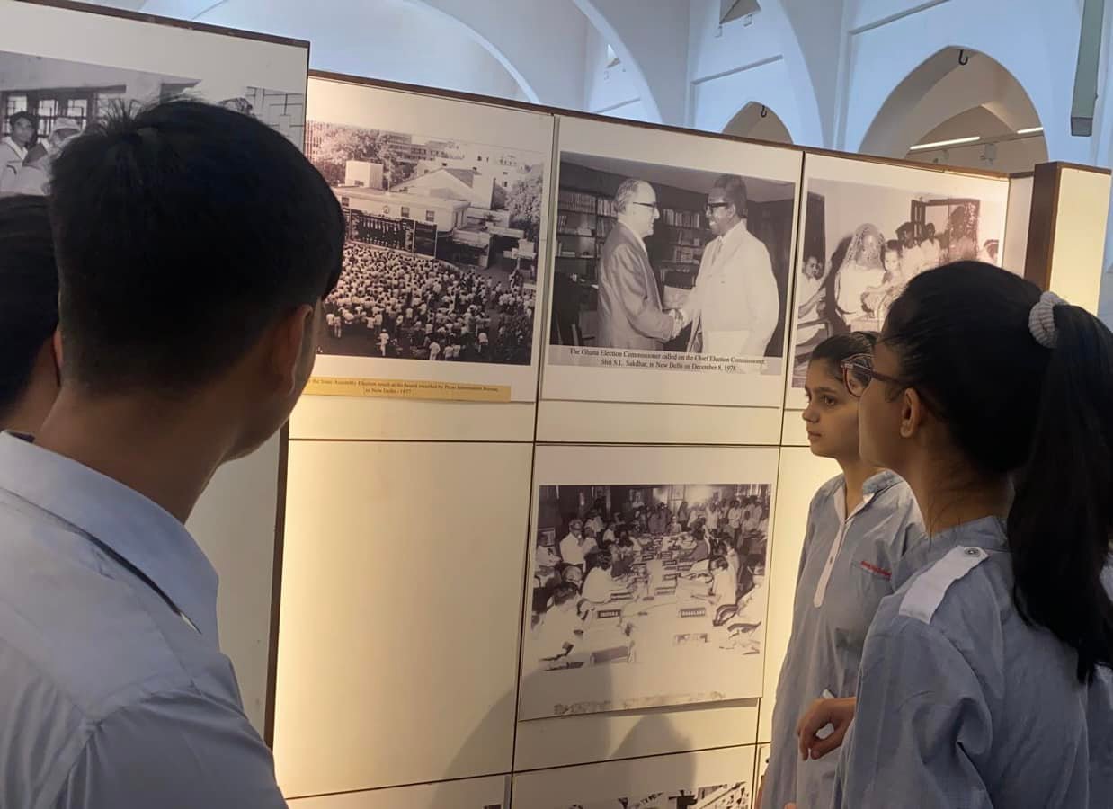 VISIT TO ELECTION COMMISSION MUSEUM