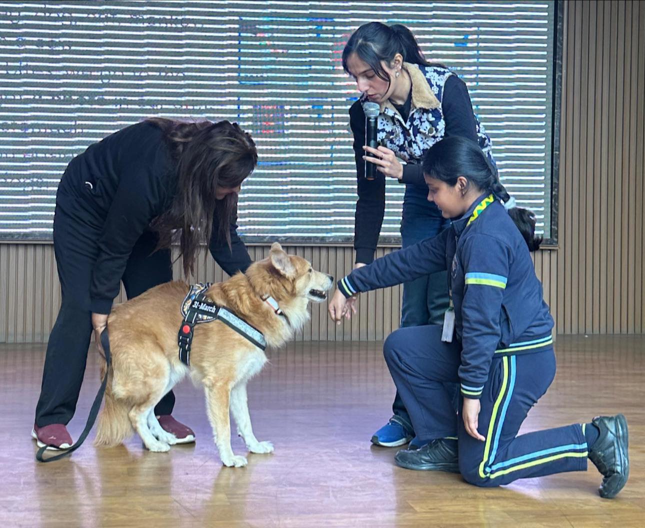 BHALU VISITED OUR SCHOOL