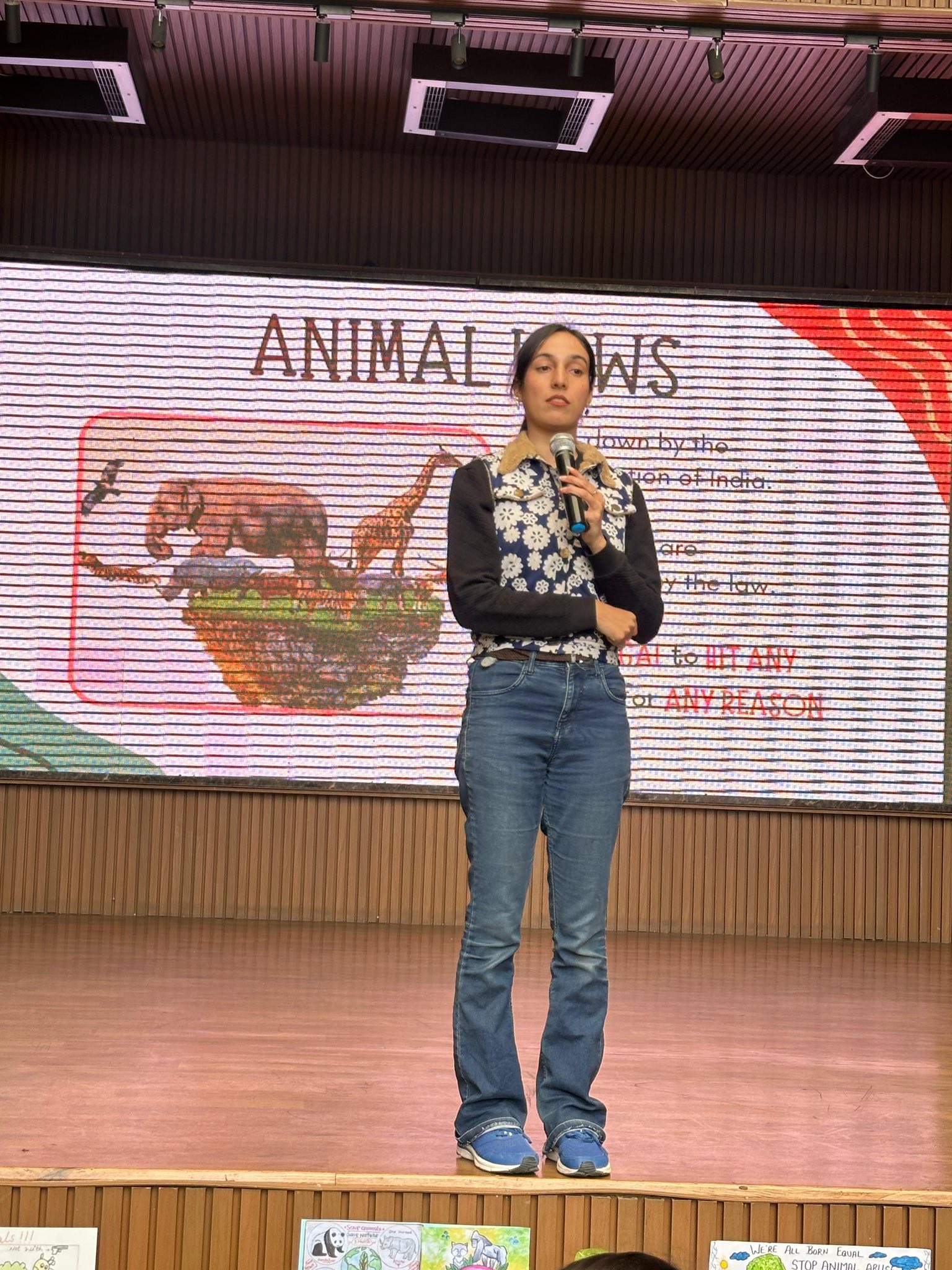 BHALU VISITED OUR SCHOOL