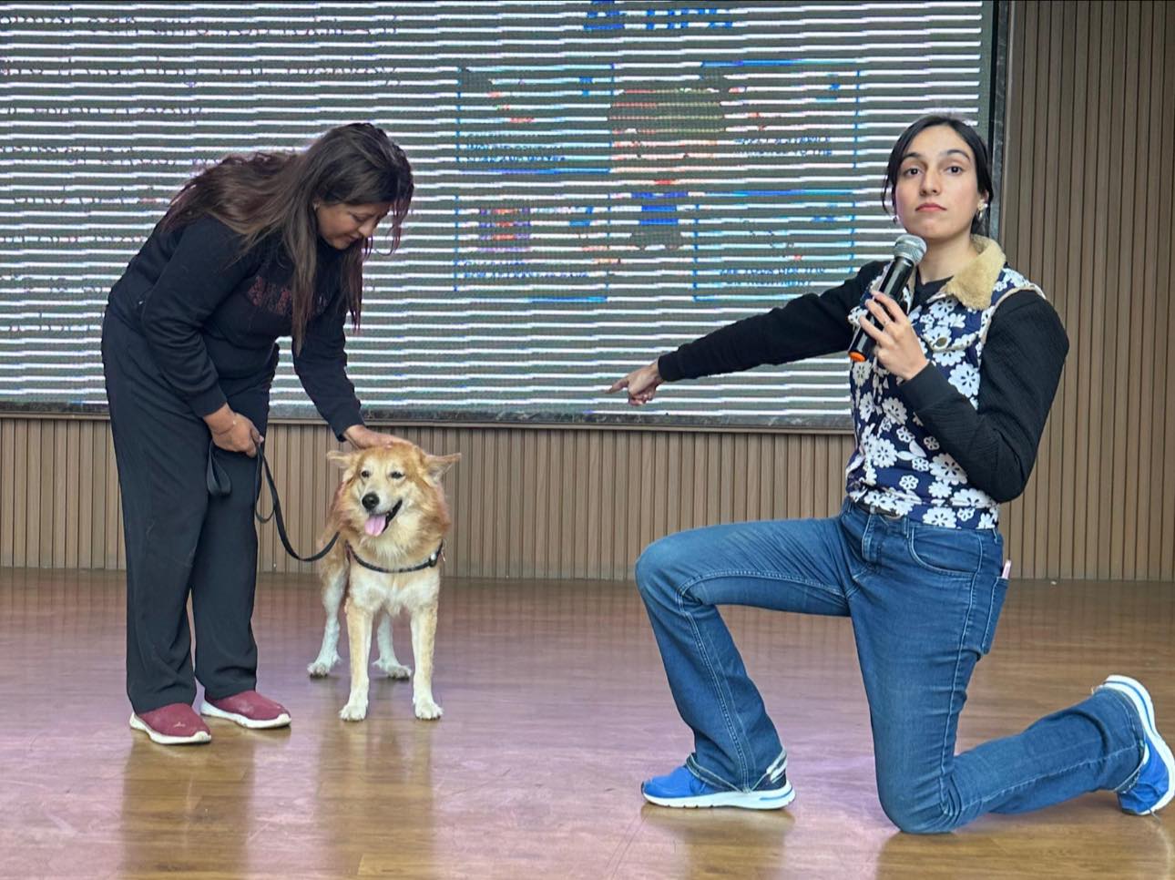 BHALU VISITED OUR SCHOOL