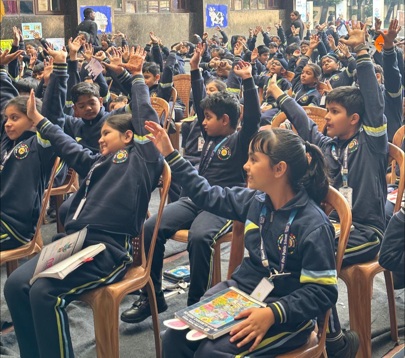 BHALU VISITED OUR SCHOOL