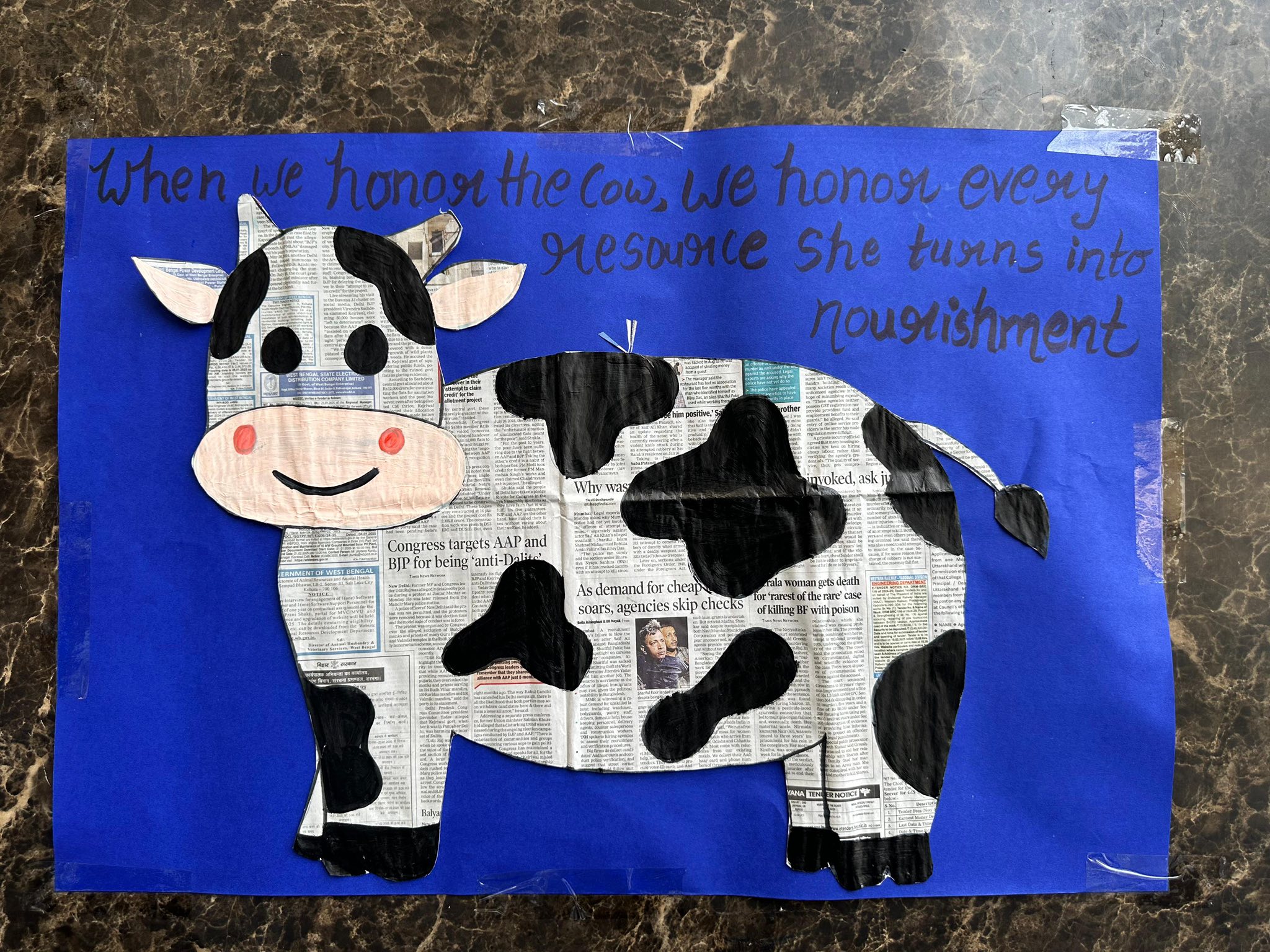 BHALU VISITED OUR SCHOOL