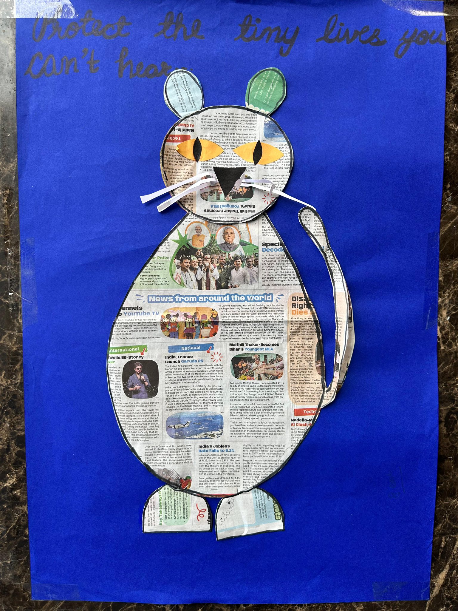 BHALU VISITED OUR SCHOOL