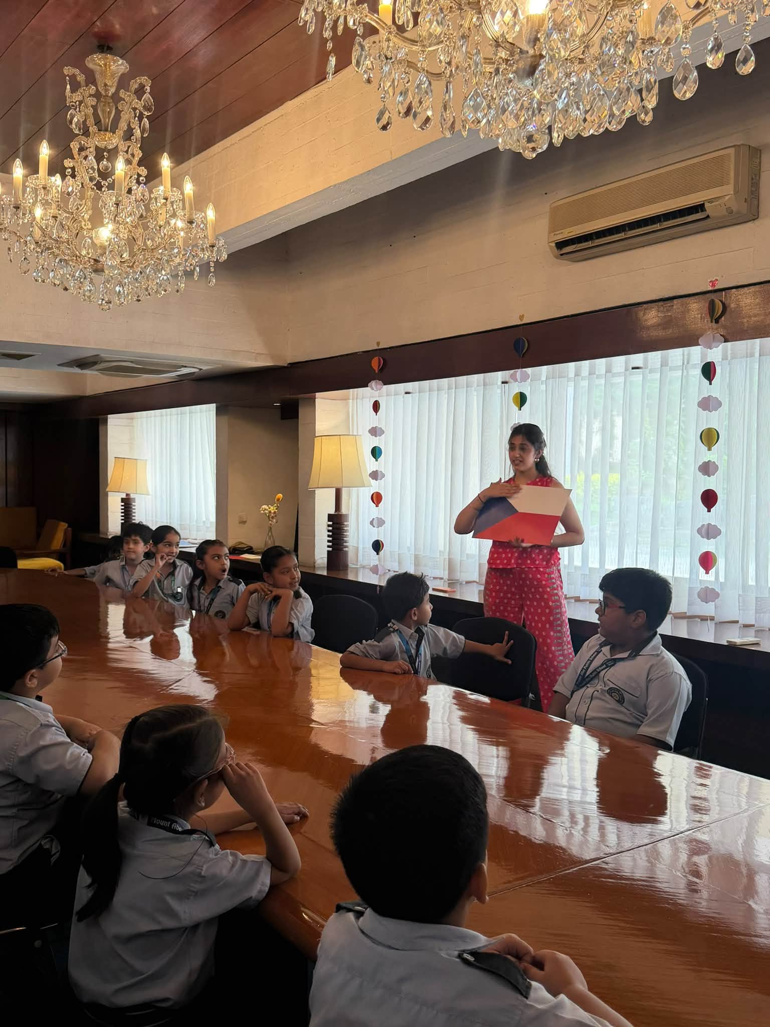 A VISIT TO THE EMBASSY OF THE CZECH REPUBLIC