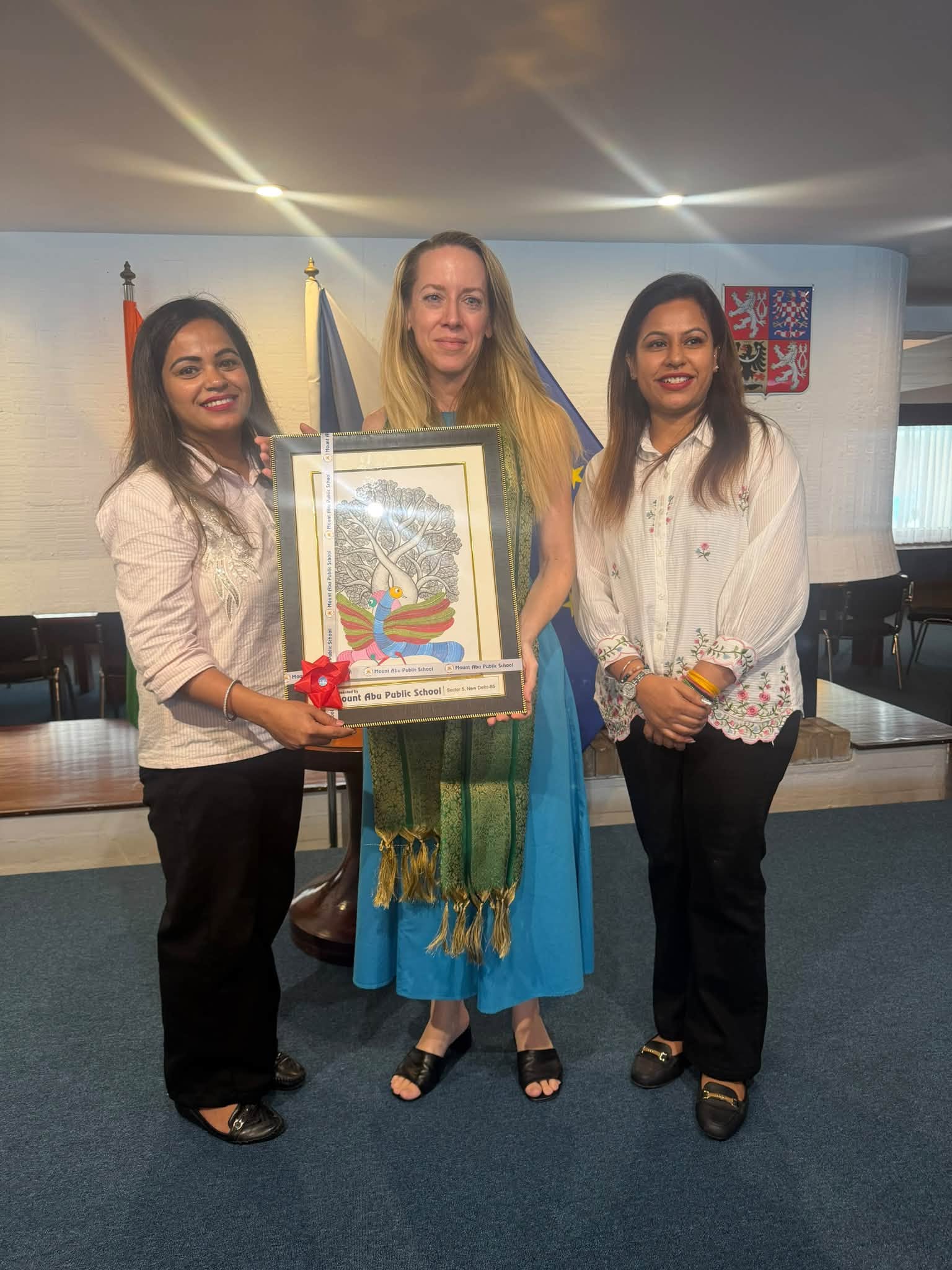 A VISIT TO THE EMBASSY OF THE CZECH REPUBLIC