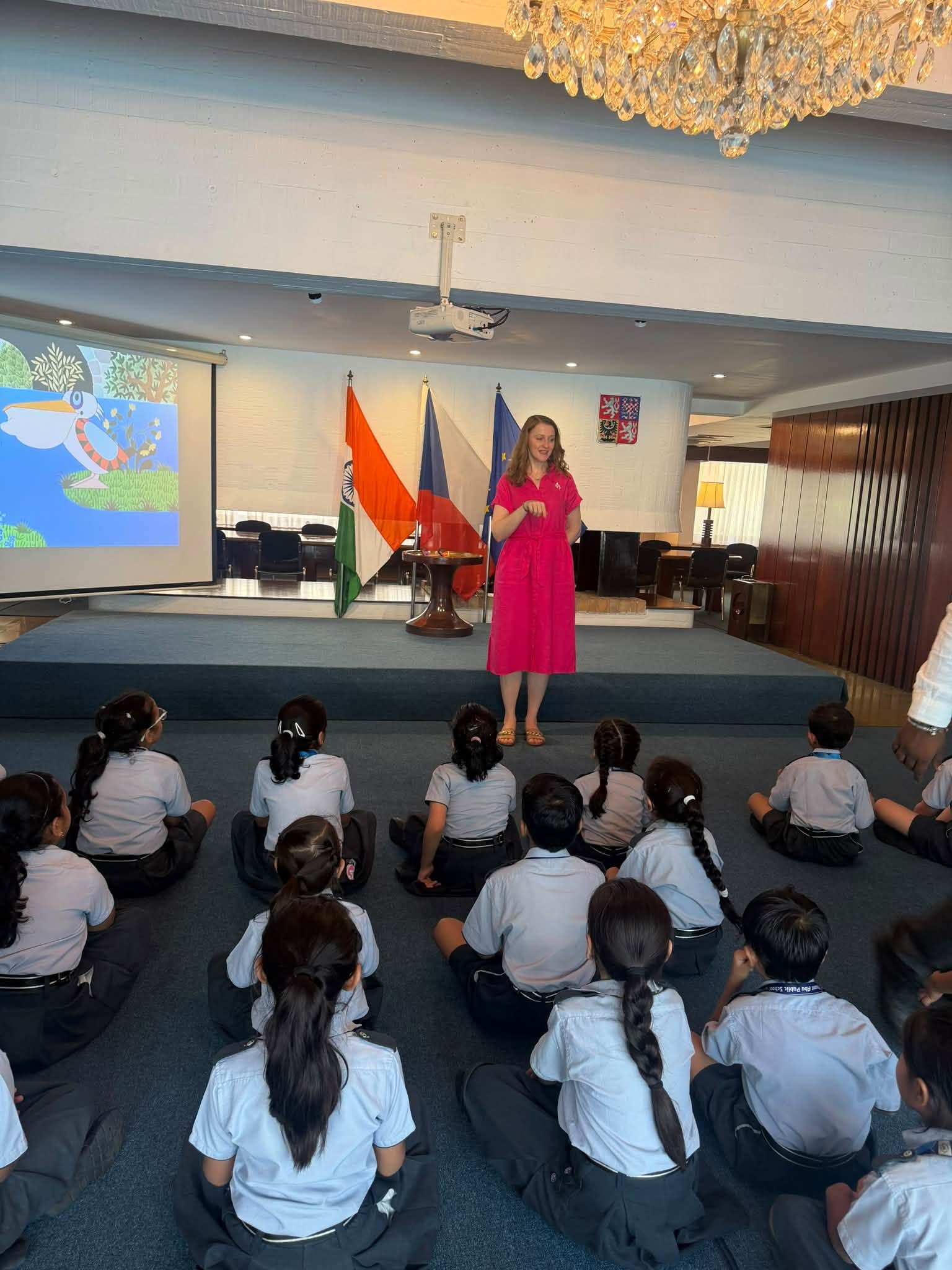 A VISIT TO THE EMBASSY OF THE CZECH REPUBLIC