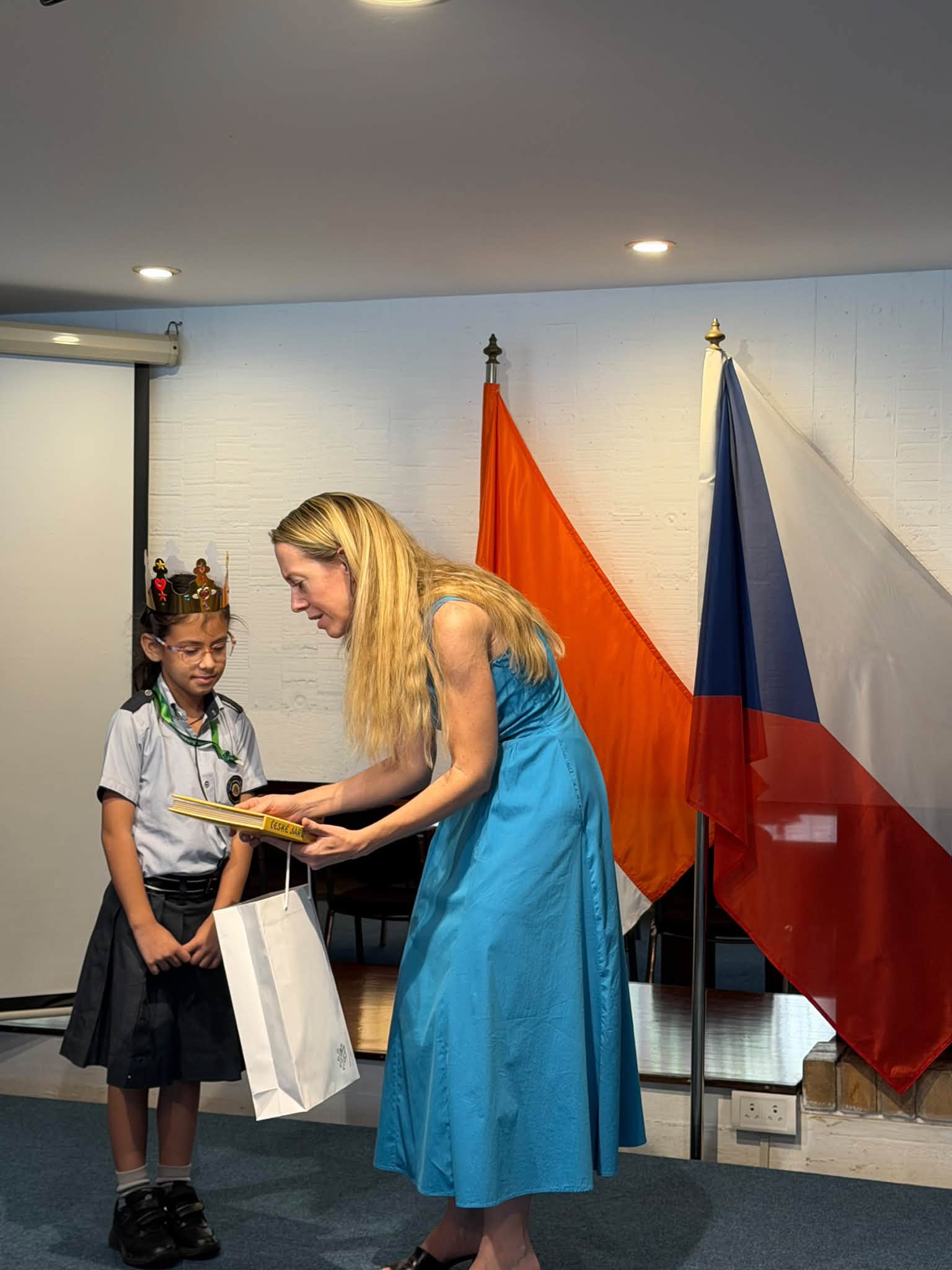 A VISIT TO THE EMBASSY OF THE CZECH REPUBLIC